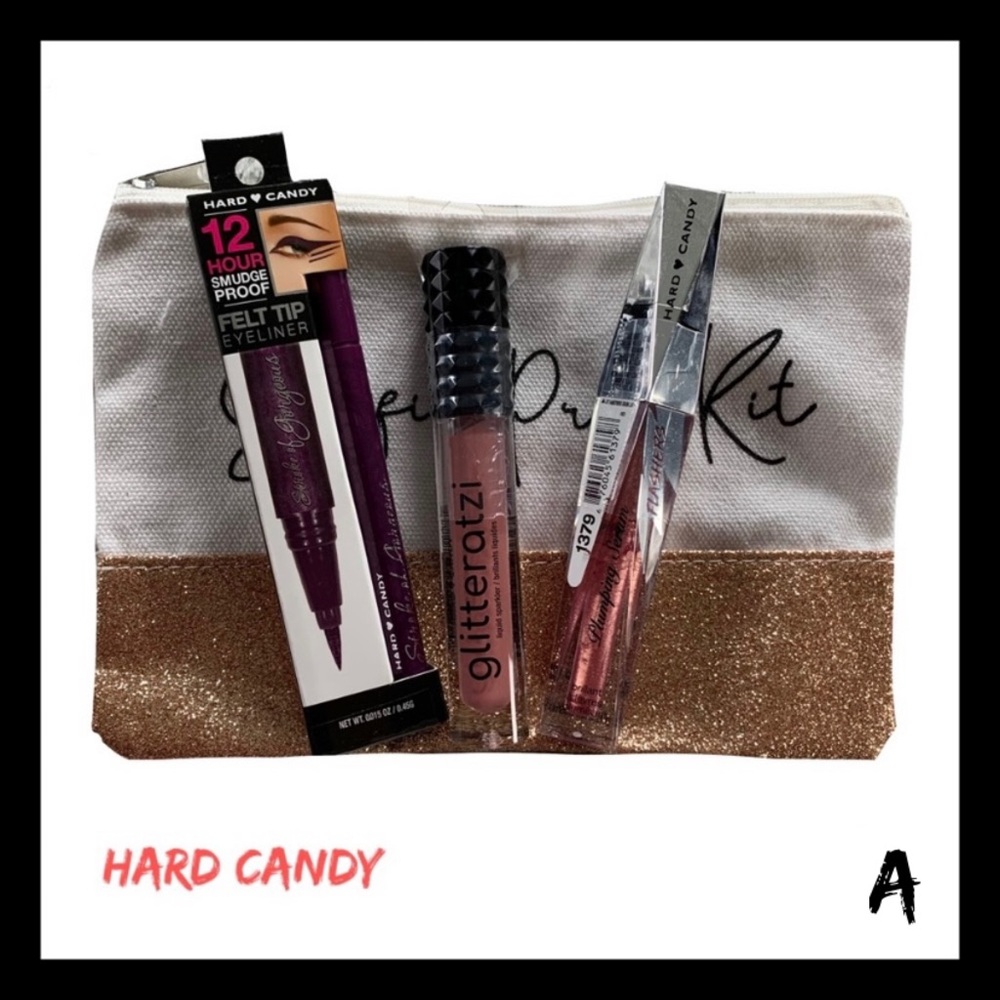 4Pc Hard Candy Makeup Set NWT W